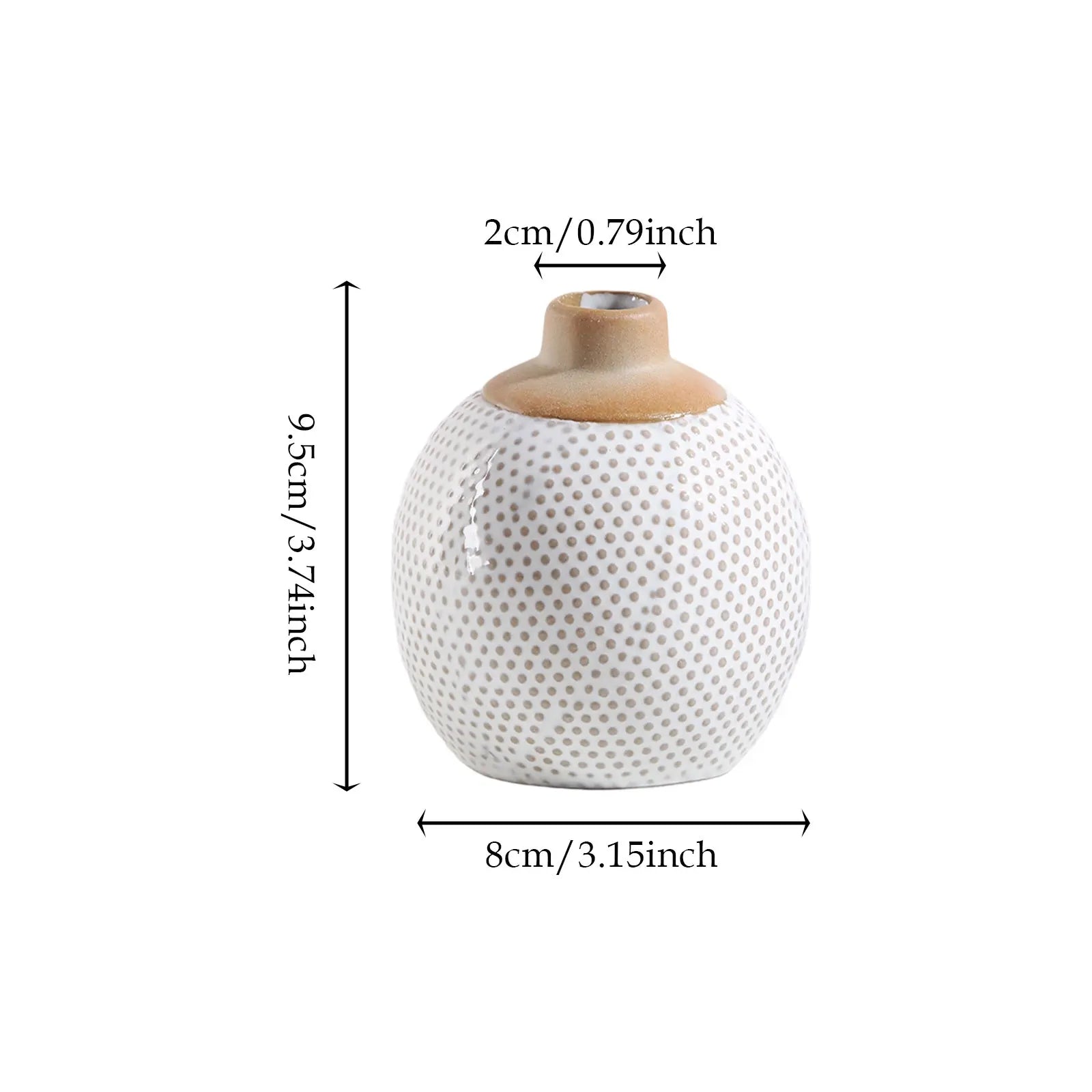 Boho Ceramic Flower Vase