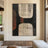 Wabi-Sabi Abstract Textured Canvas