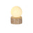 Japanese Wabi-Sabi Travertine Sconce
