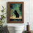 Funny Cat Bathroom Art Print