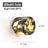 Cylindrical Natural Stone Wall Sconce