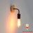 Vintage Wood Wall Sconce