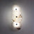 Sculptural Marble Copper Wall Sconce