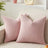 Chenille Knitted Throw Pillow Cover Set
