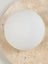 Travertine Glass Dome Wall Sconce