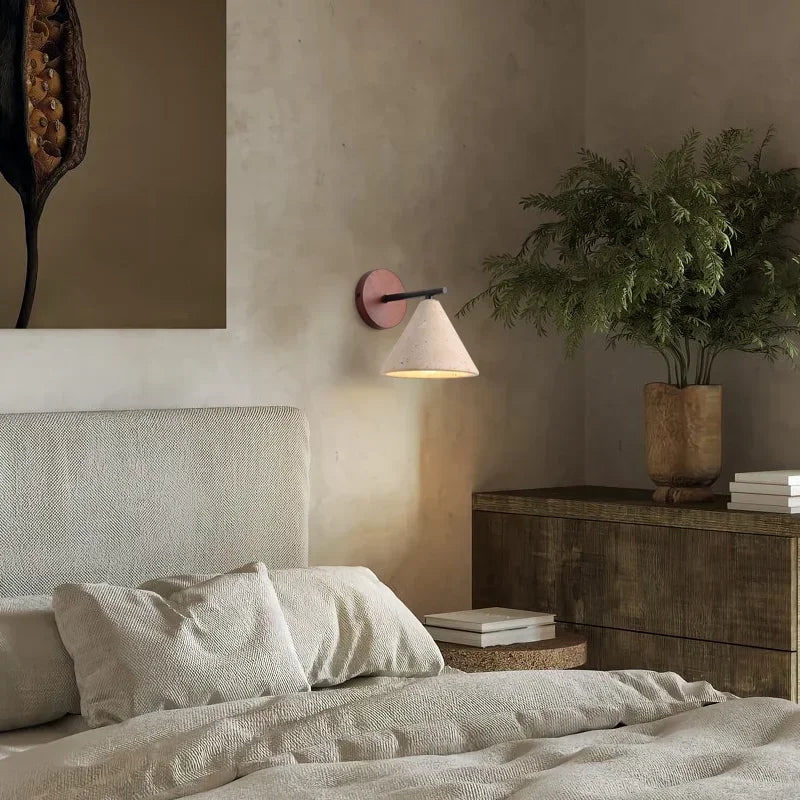 Classical Natural Stone Wall Sconce