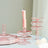 Glass Taper Candle Holder