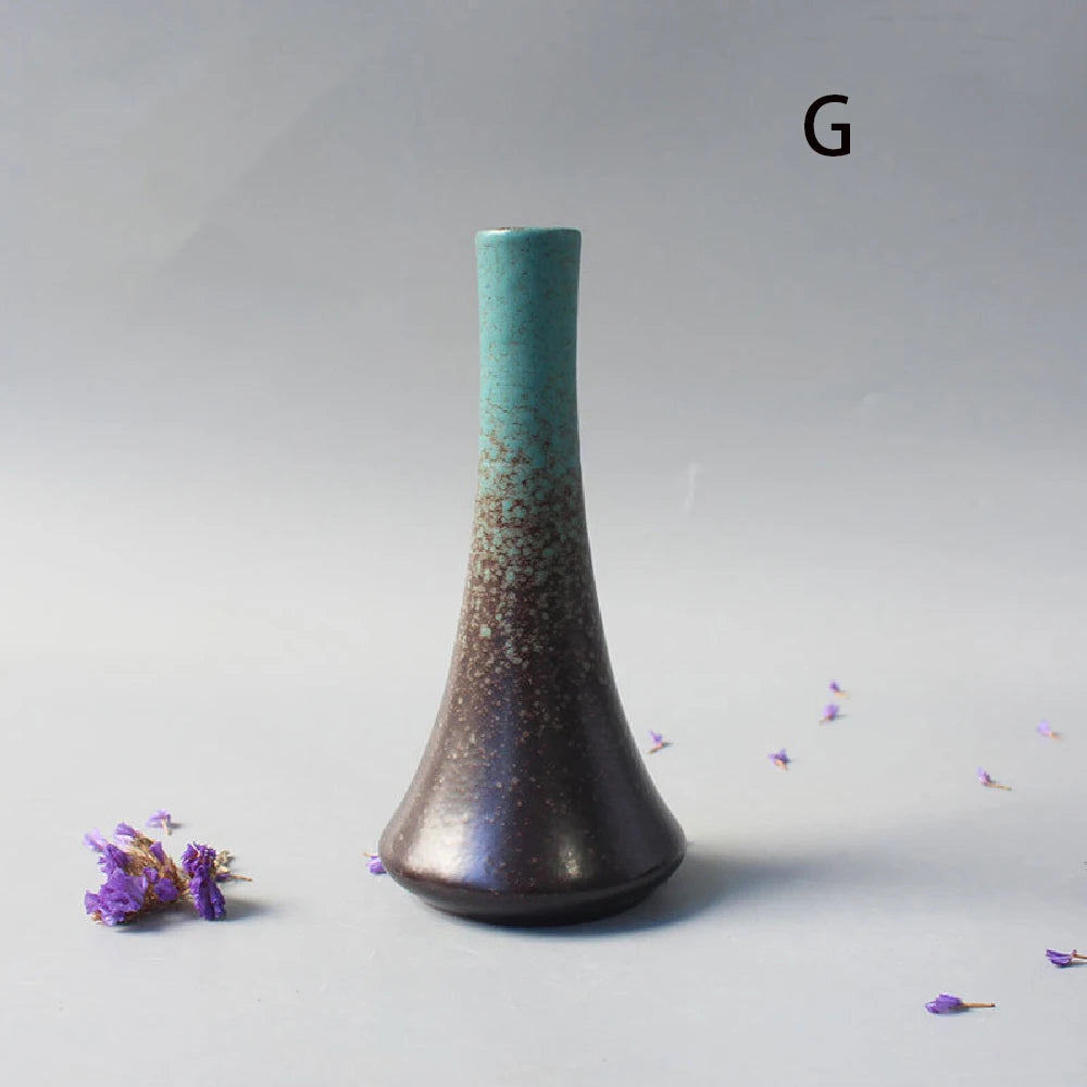 Japanese Minimalist Ceramic Bud Vase