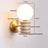 Travertine Pull Chain Wall Sconce