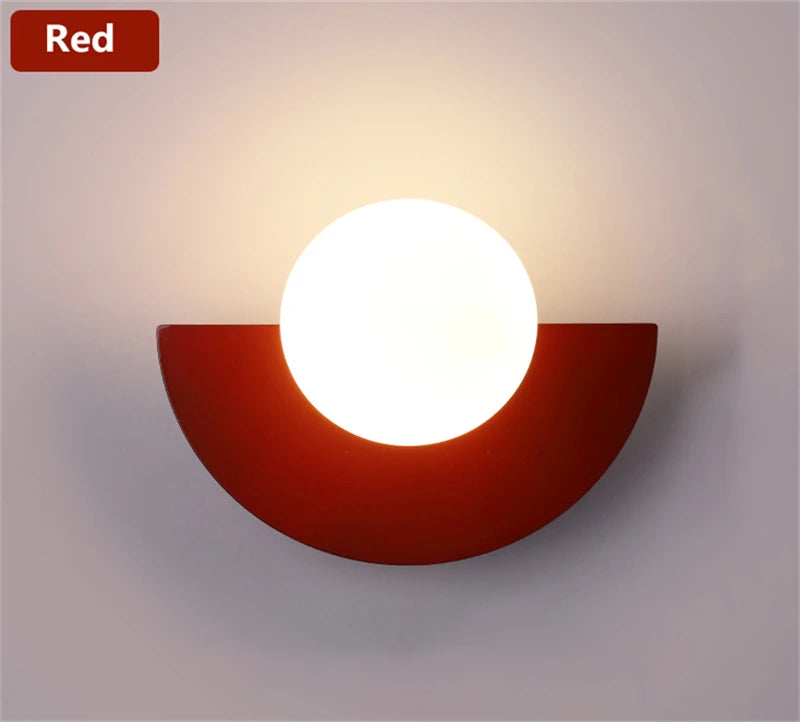 Globe Ball Wall Sconce
