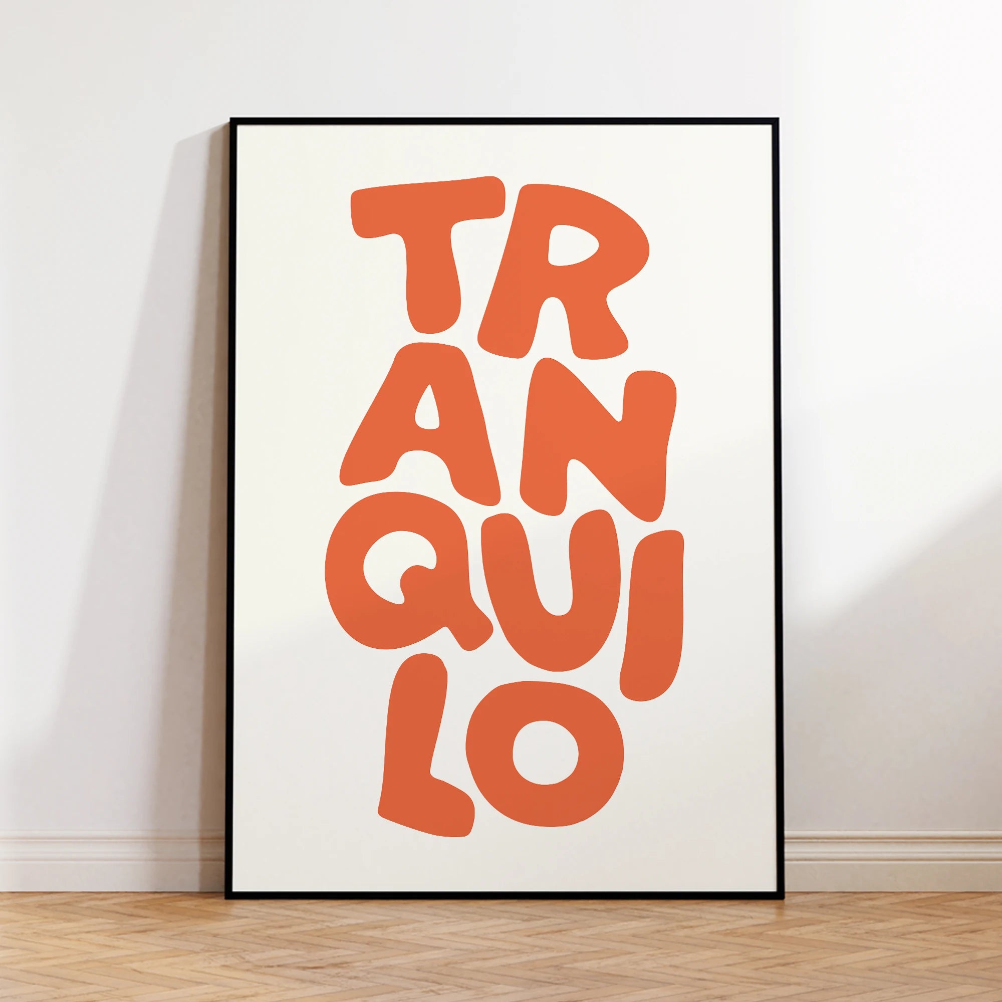 Retro Boho Typography Art Print