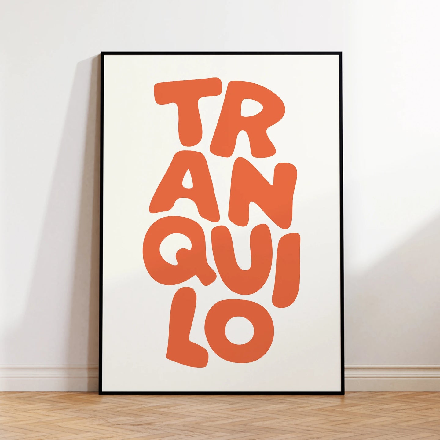 Retro Boho Typography Art Print