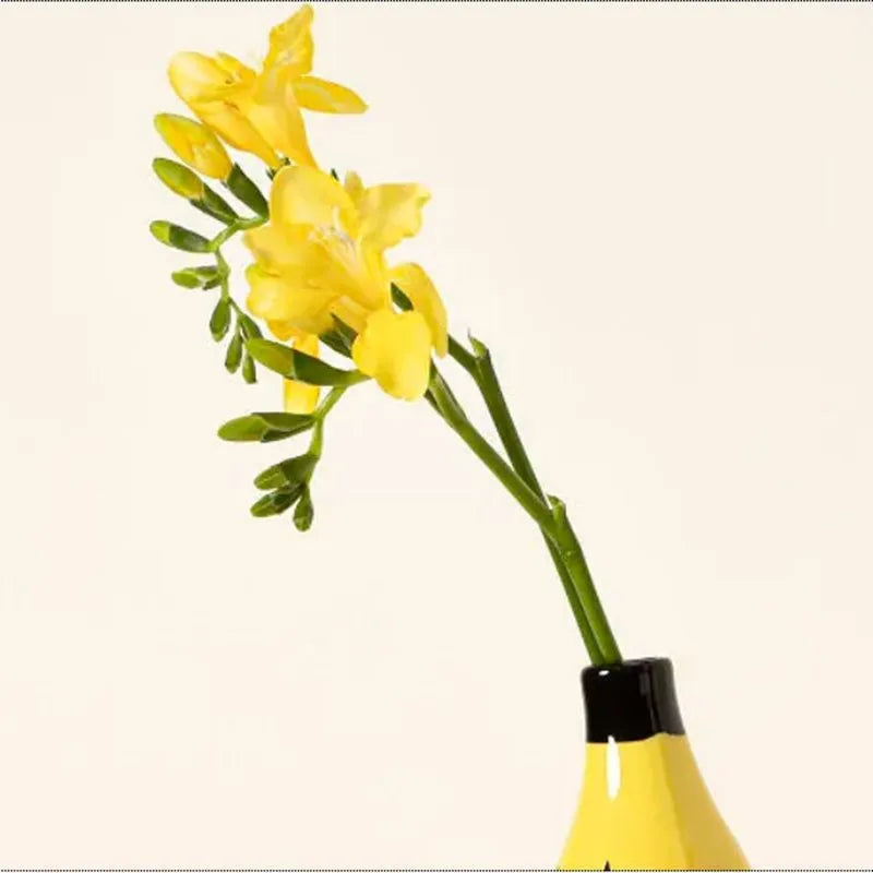 Resin Banana Decorative Vase