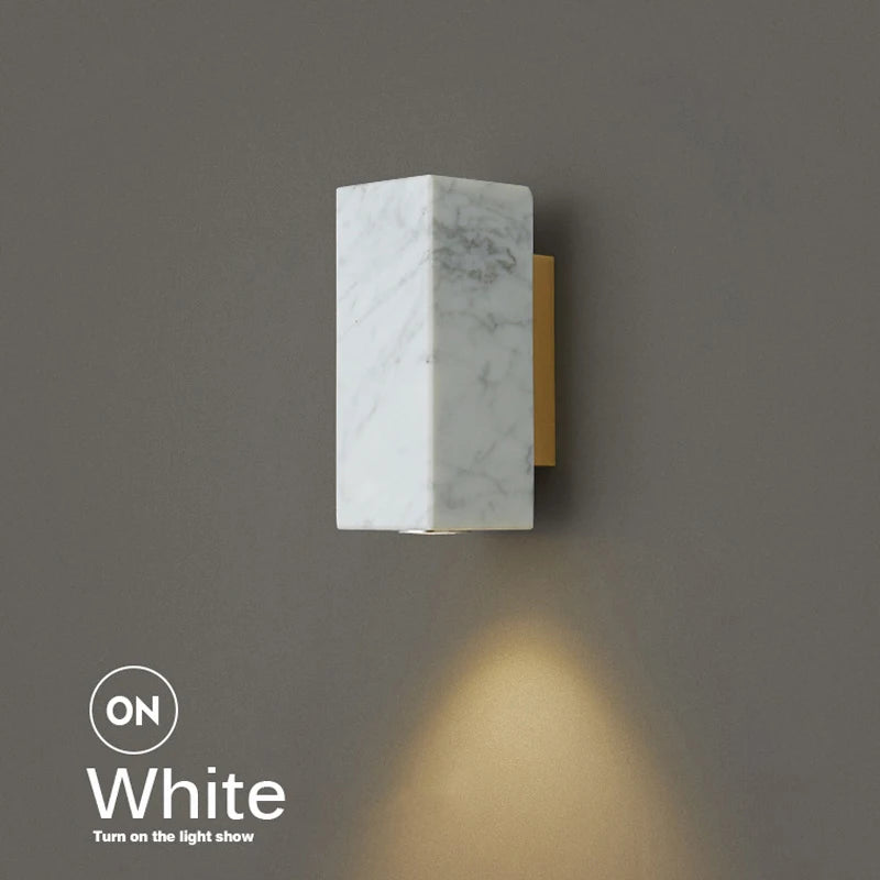 Mini Marble Accent Wall Sconce