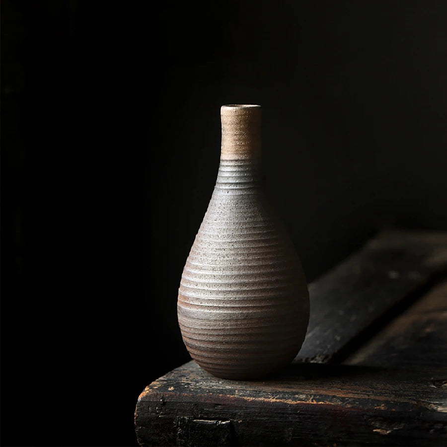 Mini Rustic Pottery Bud Vase