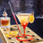 Spiral Glass Cocktail Cup