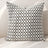 Bohemian Grid Chenille Pillow Cover