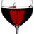 Crystal Shark Wine Glass