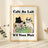 Wash Your Paws Cat Bathroom Print