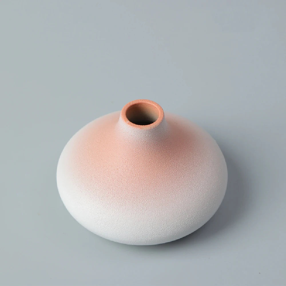 Japanese Minimalist Ceramic Bud Vase