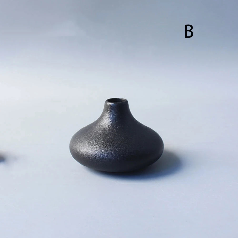 Japanese Minimalist Ceramic Bud Vase