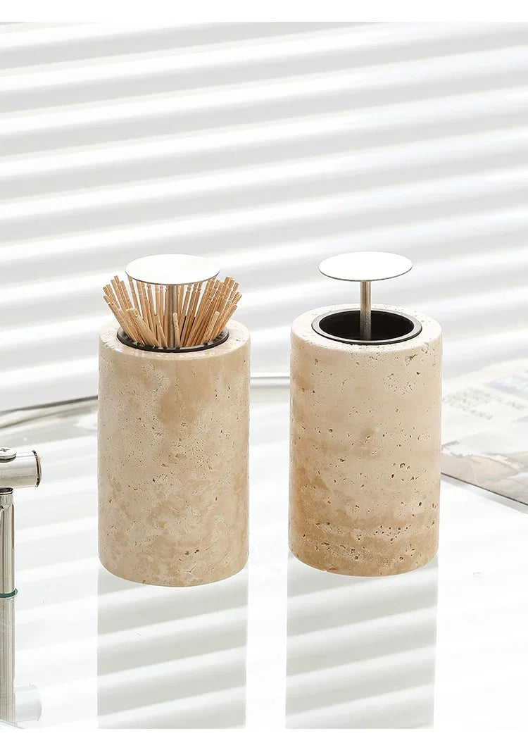 Wabi-Sabi Pop-Up Toothpick Holder