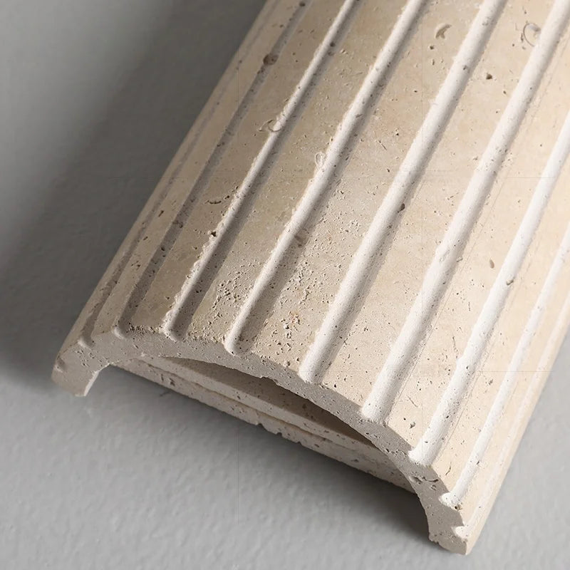 Wabi-Sabi Travertine LED Wall Sconce