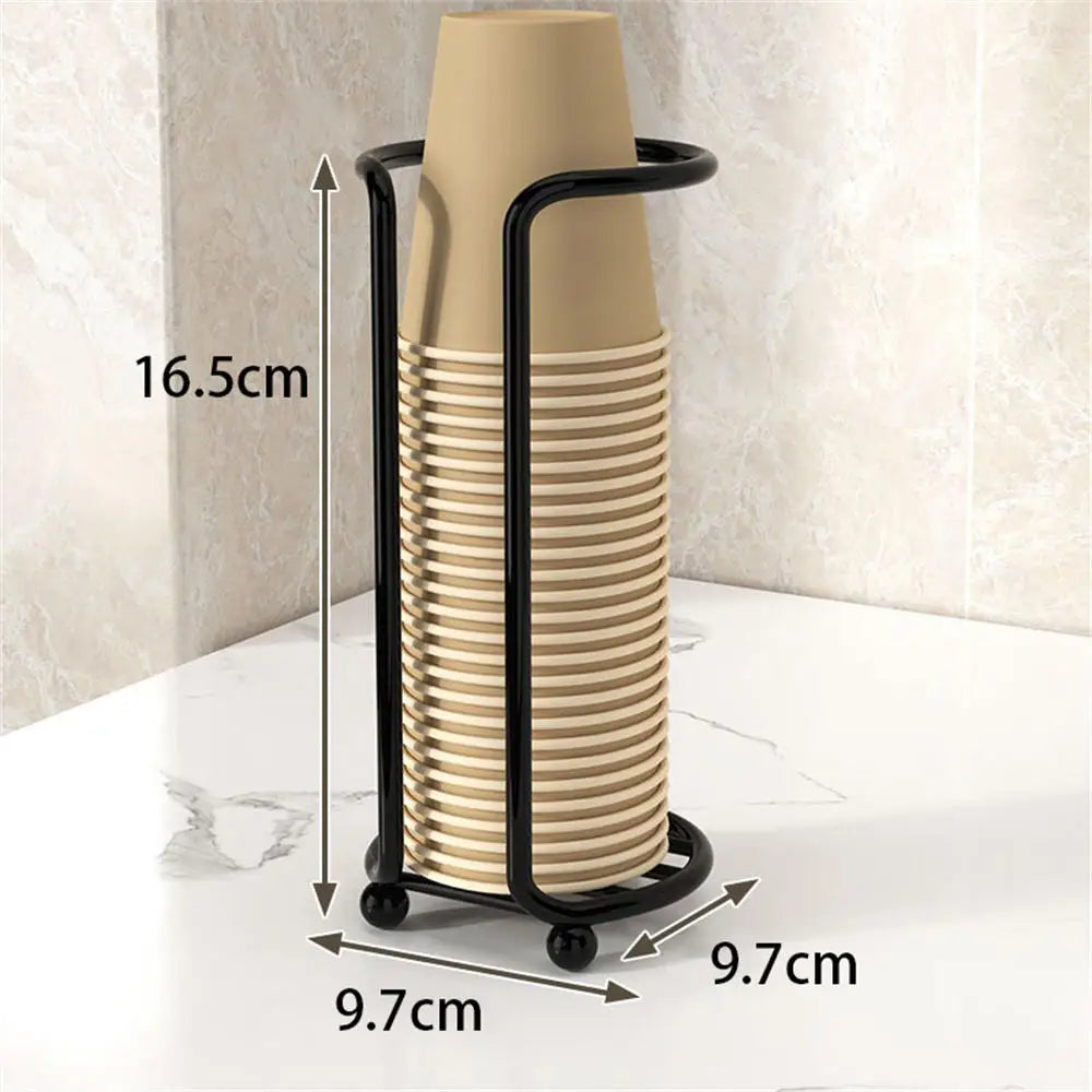 Wooden Cup Display Rack