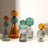 Double-Layer Colored Glass Vase
