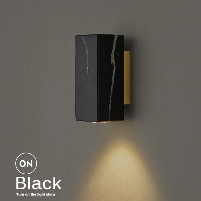 Mini Marble Accent Wall Sconce