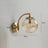Colorful Glass LED Wall Sconce