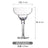 Hand-Painted Margarita Glass