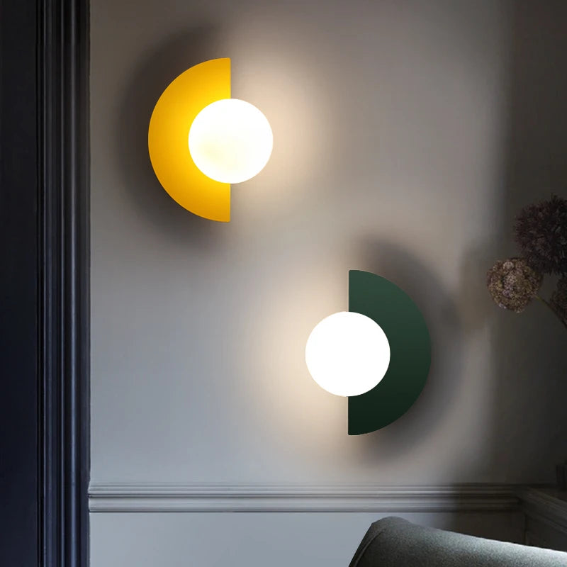 Globe Ball Wall Sconce