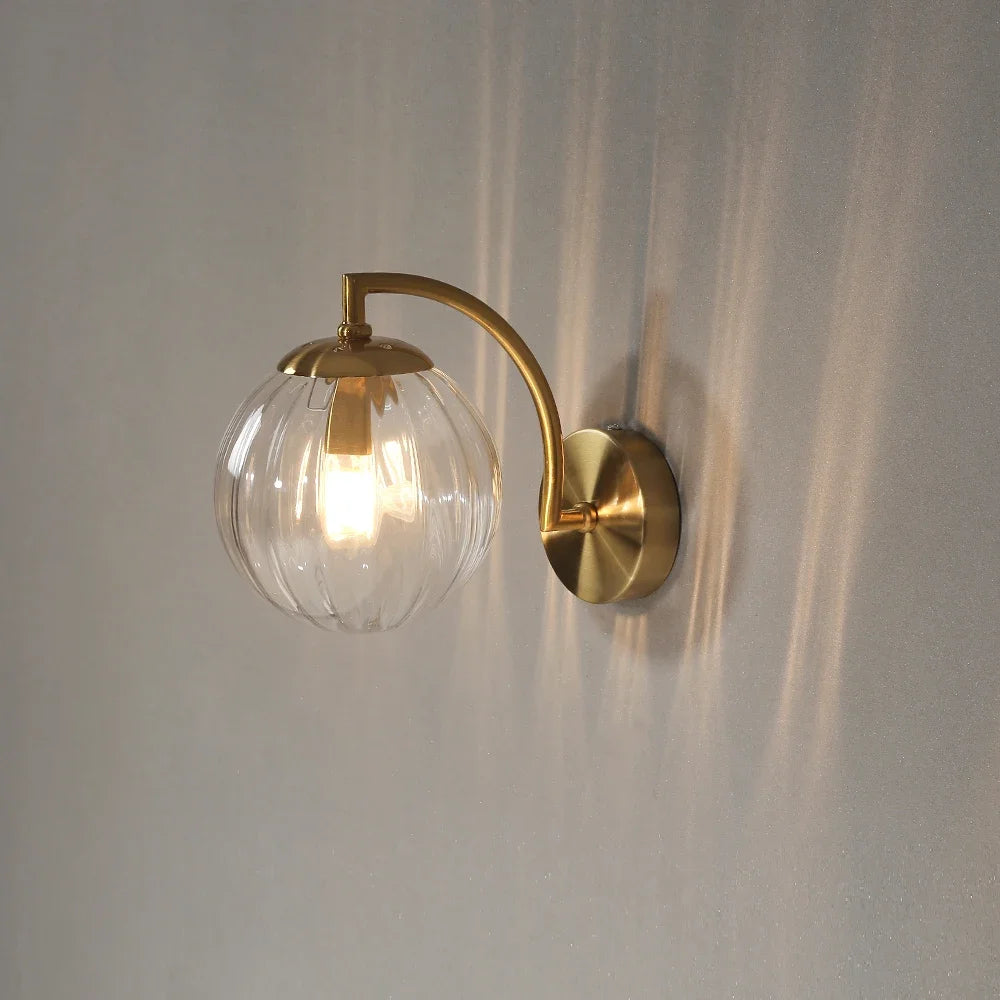 Colorful Glass LED Wall Sconce