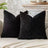 Chenille Knitted Throw Pillow Cover Set
