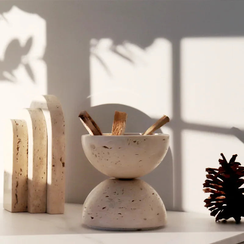 Marble Sphere Incense Burner