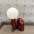 Nordic Glass Globe Desk Lamp