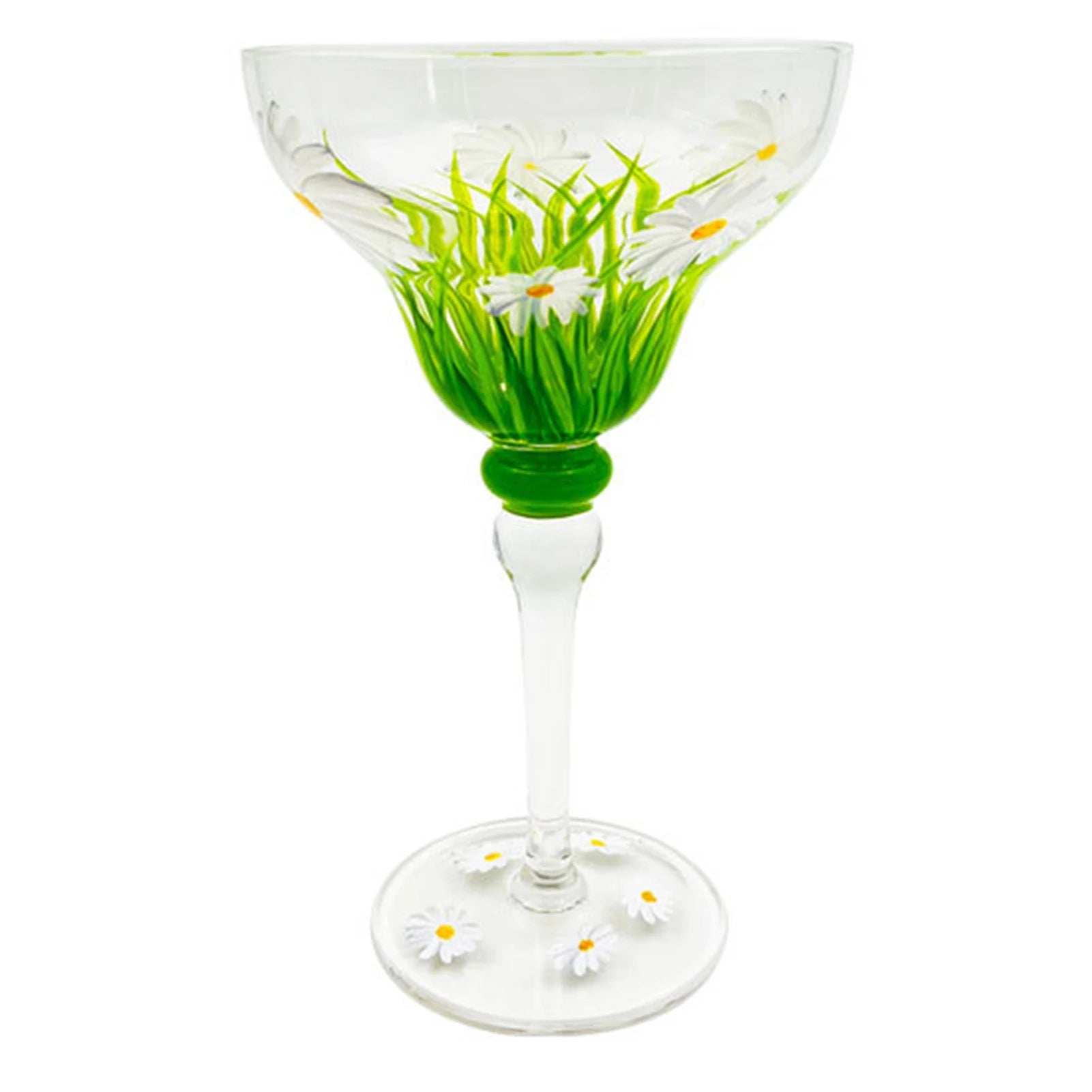 Hand-Painted Margarita Glass