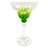 Hand-Painted Margarita Glass