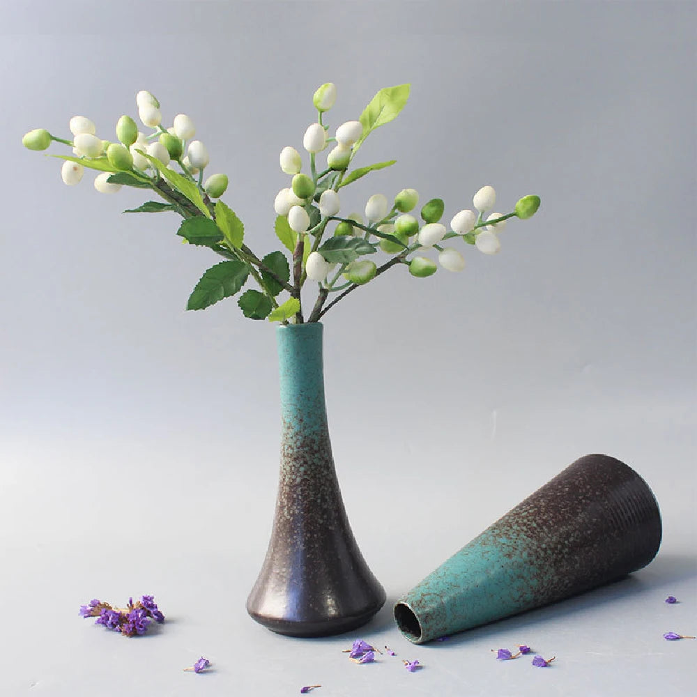 Japanese Minimalist Ceramic Bud Vase
