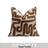 Tufted Striped Throw Pillow Cover