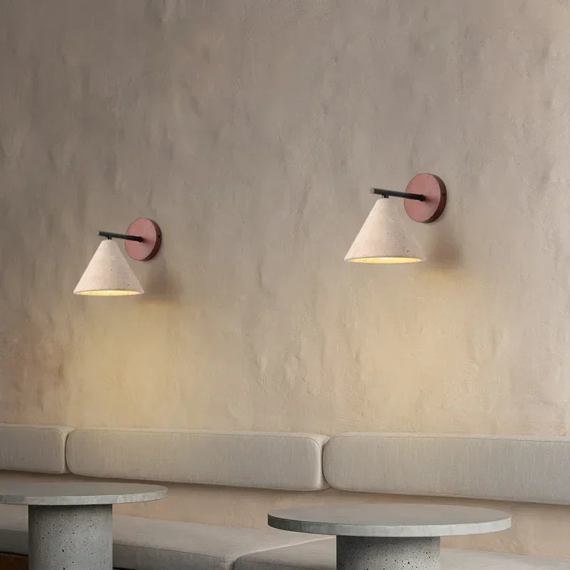 Classical Natural Stone Wall Sconce