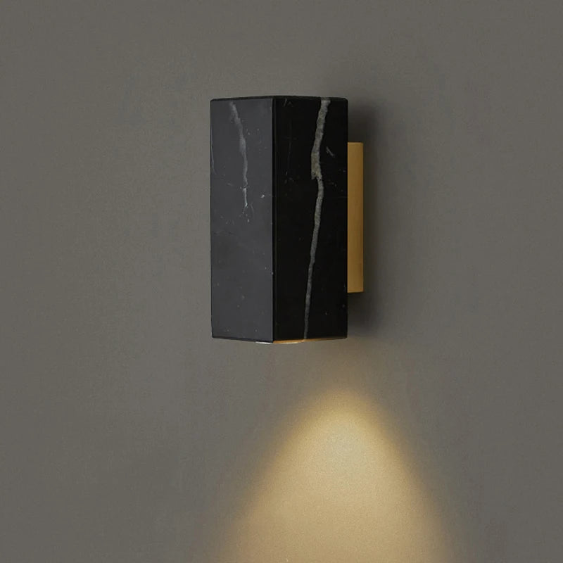 Mini Marble Accent Wall Sconce