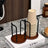 Wooden Cup Display Rack