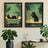 Funny Cat Bathroom Art Print