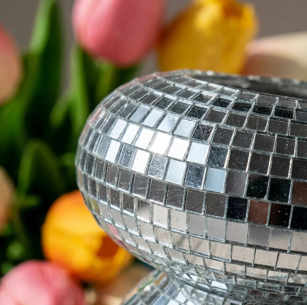 Disco Spiral Planter Vase