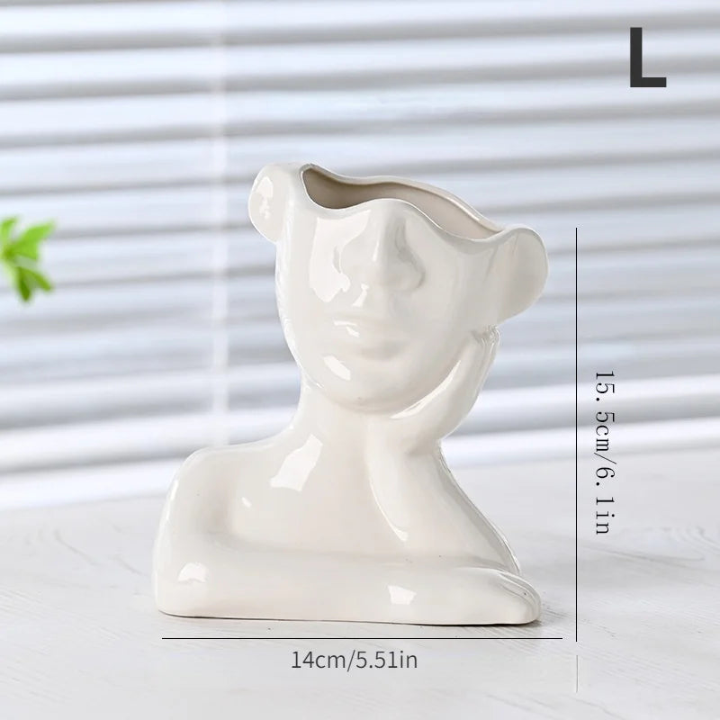 Boho Goddess Head Planter