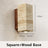 Yellow Travertine LED Wall Sconce
