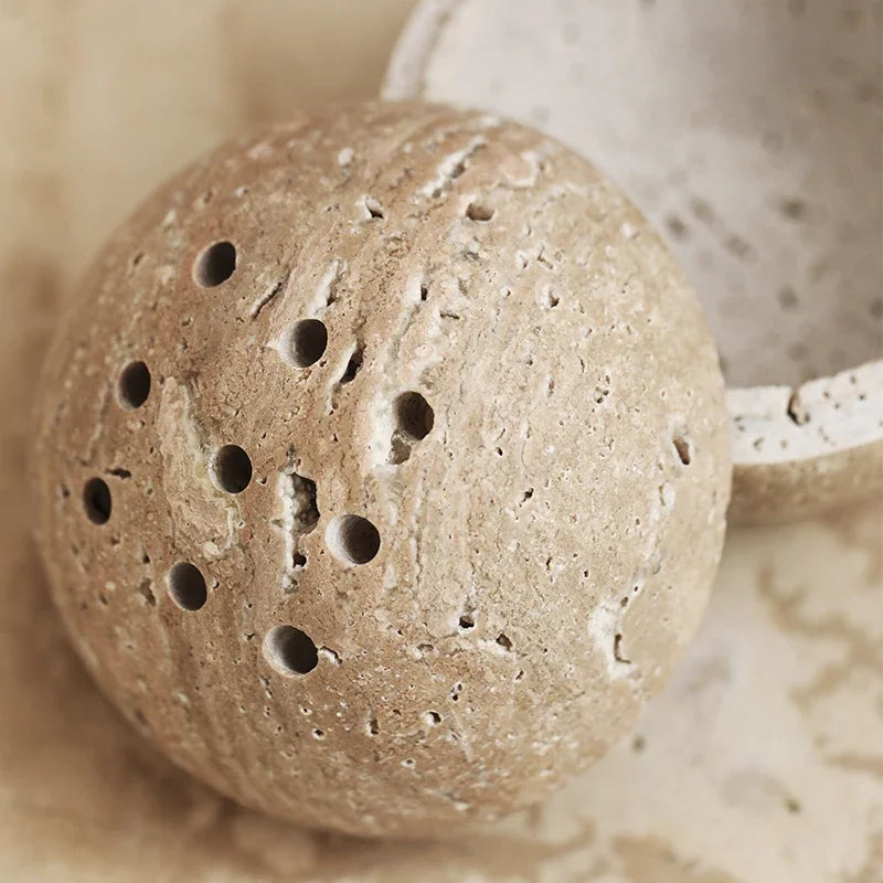 Marble Sphere Incense Burner