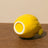 Lemon Ceramic Bud Vase